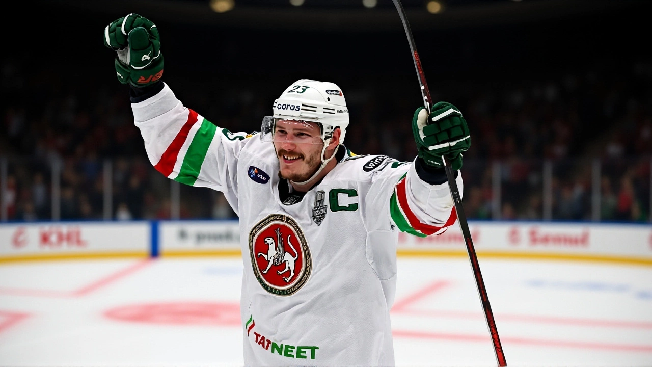 «Ак Барс» вырвал победу у «Динамо» 5:4 благодаря хет-трику Миллера и сейву Билякова