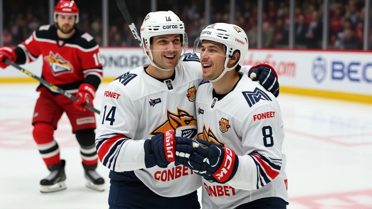 «Металлург» разгромил «Спартак» 6:2 и вышел на первое место в КХЛ