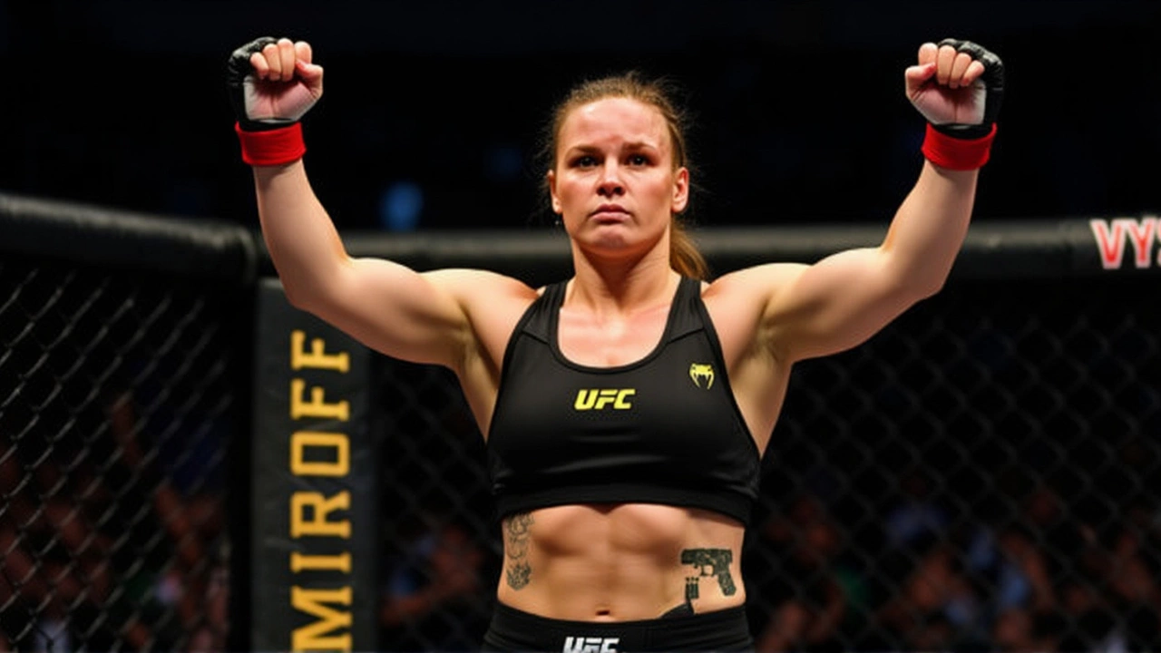 Шевченко вновь доказала величие: защитила титул UFC в наилегчайшем весе, победив Чжан 50-45