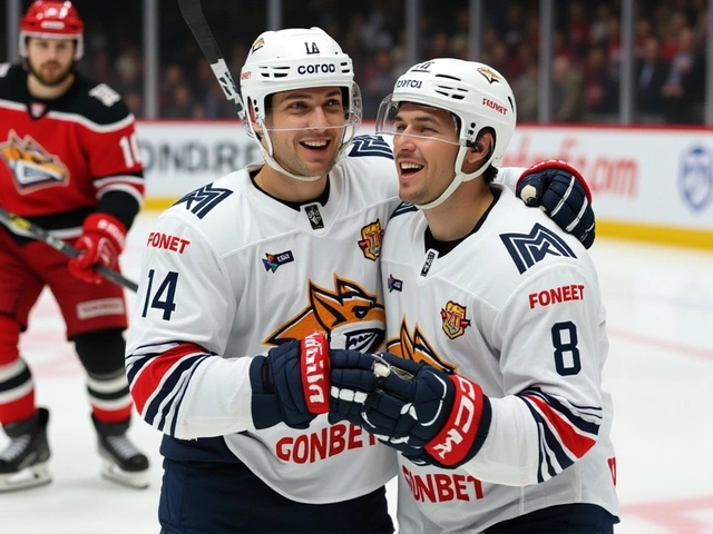 «Металлург» разгромил «Спартак» 6:2 и вышел на первое место в КХЛ