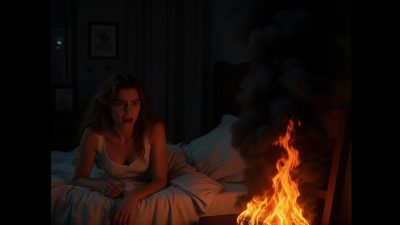 В Саратове девушка получила ожоги от вспыхнувшего повербанка во сне